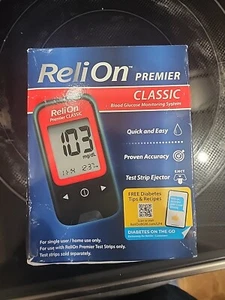 ReliOn Premier CLASSIC Blood Glucose Monitoring System - Zdjęcie 1 z 2