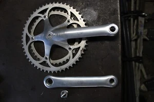 Campagnolo C-Record Crankset, 175mm, 53/42 Square Self Extracting VGC - Picture 1 of 4