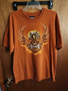 T-Shirt Ufficiale Harley Davidson Eagle Blue Ridge Harley Davidson Extra Large - Foto 1 di 5