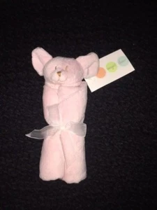 Angel Dear Pink Puppy Dog Security Blanket Baby Lovie Blankiet 13 x 13 NWT - Picture 1 of 1