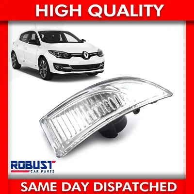 LENTE INDICADOR ESPEJO ALA DERECHA PARA RENAULT MEGANE FLUENCE SCENIC LAGUNA Foto 1 de 4