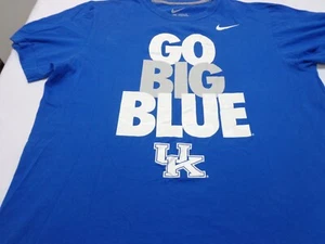 Kentucky Wildcats UK Nike  GO BIG BLUE  Graphic T Shirt  Size XL Regular Fit - Picture 1 of 6