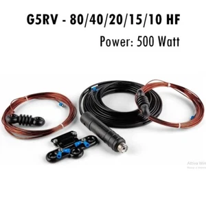 ANTENNA FILARE HF DIPOLO G5RV BANDE HF (10/15/20/40/80 metri ) OTTIMO PER DX - Zdjęcie 1 z 1