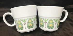 Noritake Progression Palos Verde China Teacup Replacement Pieces Lot Of 2 9020 - Picture 1 of 9