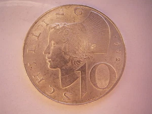 10 Schilling Silber Österreich 1973 2. Republik Austria sehr schön - Bild 1 von 2