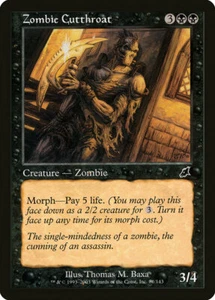 4 Zombie Cutthroat 4x x4 - LP - Scourge - SPARROW MAGIC - Imagen 1 de 1