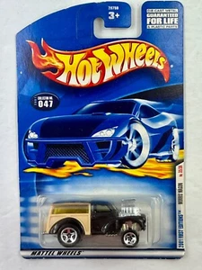 Hot Wheels Black & Tan Morris Wagon 2001 First Editions - Free Shipping  T43* - Picture 1 of 2