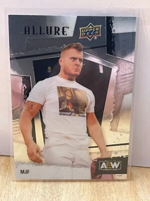 2022 Upper Deck AEW Allure #19 MJF wrestling card - Image 1 of 2