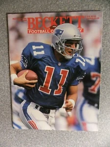 L#B12 1994 Beckett Football Card Monthly magazine, Warren Moon, Drew Bledsoe - Picture 1 of 2