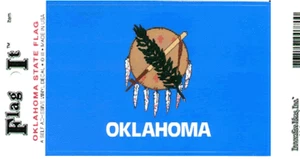 Calcomanía de bandera estatal de Oklahoma - Imagen 1 de 1