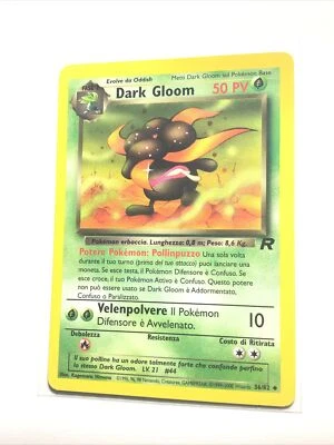 DARK GLOOM - 36/82 - 50 PV - ITALIAN - TEAM ROCKET - Pokemon Card - LP - Image 1 of 2