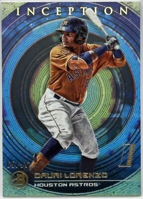 Dauri Lorenzo 2022 Bowman Inception #/99 Initiation Blue Foil Houston Astros RC - Image 1 of 2
