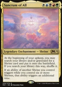 MTG Magic the Gathering Sanctum of All (225/417) Core Set 2021 LP - Picture 1 of 1
