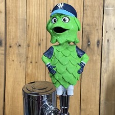 Hillsboro Hops Beer Tap Handle Minor League Baseball MiLB Barley Mascot Hopcone