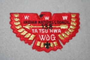 BSA OA LODGE TA TSU HWA LODGE 138 S ISSUE FLAP - Picture 1 of 1
