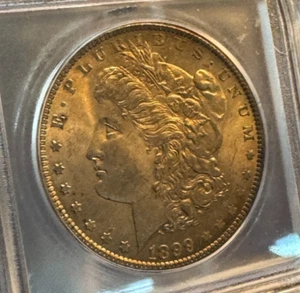 1899 O US Morgan US Dollar Coin ICG MS 66+, great toning - Picture 1 of 3