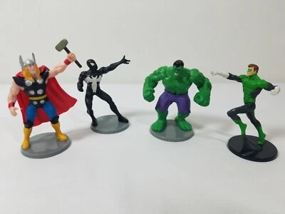 Figuras de cómic Greenbrier Marvel DC Hulk Spiderman Thor Linterna Verde Foto 1 de 4