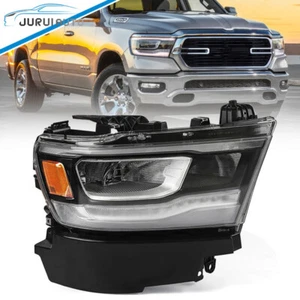 Passenger For 2019-2023 Dodge RAM 1500 Full LED DRL Reflector Headlight Assembly - Picture 1 of 19