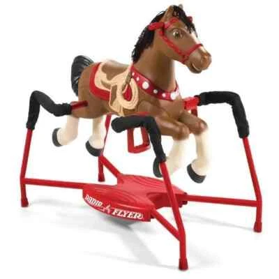 Radio Flyer, Blaze Interactive Spring Horse, paseo con sonidos para niños y Foto 1 de 4