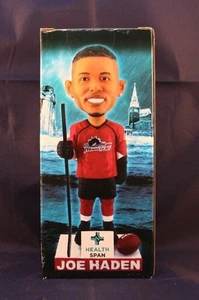 CLEVELAND BROWNS FOOTBALL LAKE ERIE MONSTERS HOCKEY JOE HADEN BOBBLEHEAD NEW NIB - Picture 1 of 12