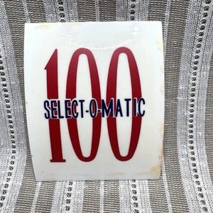 Inserto coperchio meccanismo 100 Jukebox Seeburg Select-o-Matic originale d'epoca - Foto 1 di 4