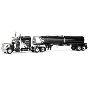 First Gear DCP 1/64 Peterbilt 389 Mid Roof Brenner Chemical Tank Trailer 60-2116 - Picture 1 of 6