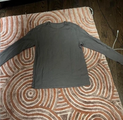 Hombre Todos los Santos Gofre Patrón Manga Larga Talla Pequeña Foto 1 de 4