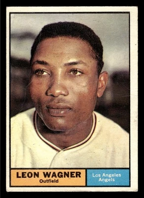 1961 年 Topps #547 Leon Wagner - 洛杉矶天使(高数字/低等级) — 第 1/2 张图片