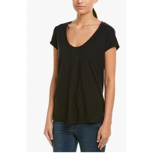 Standard James Perse Scoop Neck Tee Top Basic Minimalist - Picture 1 of 4