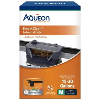 Aqueon 15-30 Gallons INTERNAL WATER FILTER M CARBON CARTRIDGE Aquarium Fish Tank - Image 1 of 4