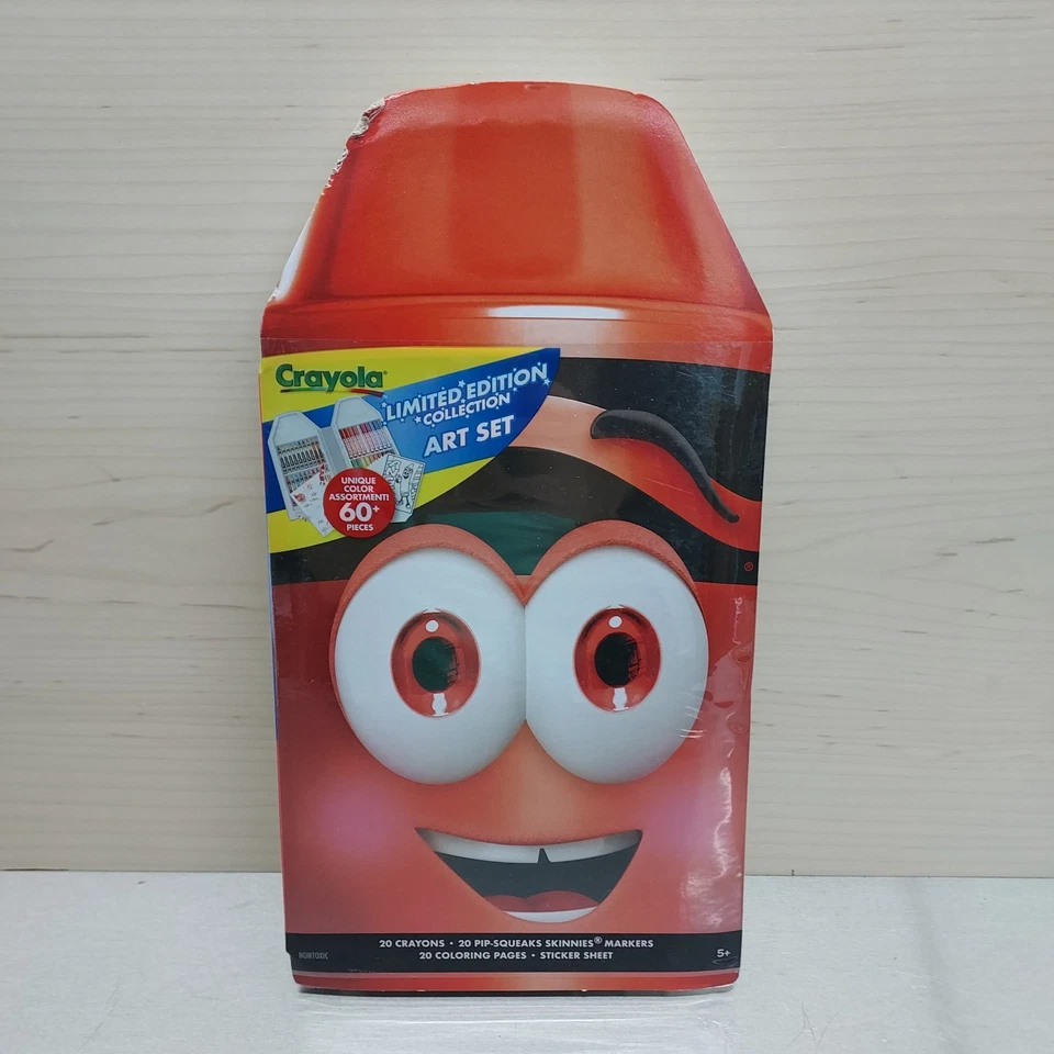 2025 CRAYOLA Limited Edition Retired Colors Art Set Release 60 Pieces Angie