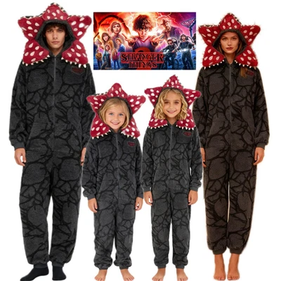 MARKNLOS Stranger Things Demogorgon Pyjama Baumwolle weich warm Nachtwäsche Demogorgon