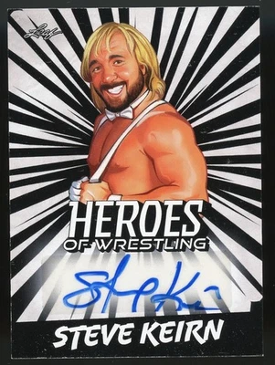 Leaf Heroes of Wrestling 2023 - Autógrafos Steve Keirn #BA-SK1 (AU) Foto 1 de 2