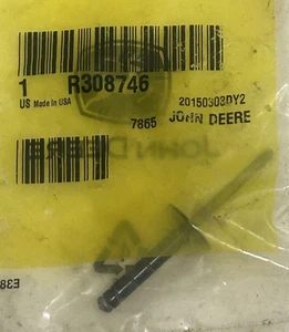 Genuine John Deere R308746 Rivet New OEM Free Shipping - Picture 1 of 2