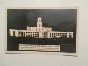 RPPC St Paul Minnesota Postcard Montgomery Ward & Co's  MN Real Photo - Picture 1 of 2