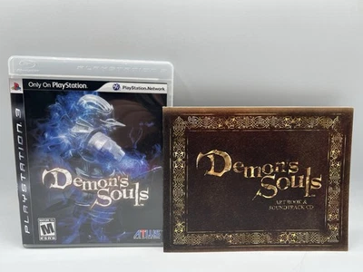 Demons Souls PS3 PlayStation 3 Complete CIB with Art Book and Soundtrack - Image 1 of 4
