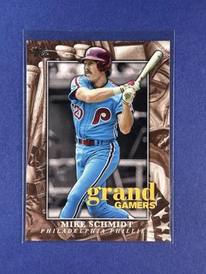 2024 Topps ~ Mike Schmidt ~ Grand Gamers Insert ~ GOG-5 ~ Phillies - Image 1 of 3