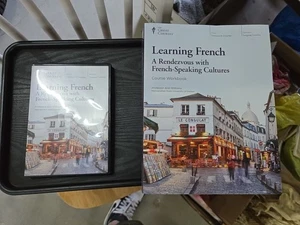 Great Courses: Learning French Rendezvous With Cultures DVD/Course Workbook T1 - Picture 1 of 3