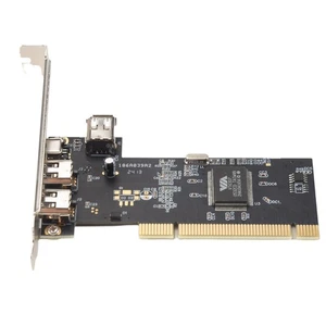 3 Port IEEE 1394 Feuerleitung Karte PCI Feuerleitung Adapter IEEE 1394 PCI 9378 - Afbeelding 1 van 6