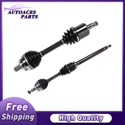 Juego de 2 pares de ejes delanteros CV para Volvo S60 2.5T sedán turbo transmisión automática tracción delantera Foto 1 de 2