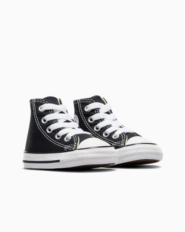 Infant Baby Converse All Star C/t Hi Top Sneaker Unisex Black 7j231 8
