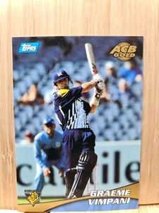 GRAEME VIMPANI🏆1999/2000 #46 ACB GOLD Bushrangers Trading Card🏆FREE POST - Picture 1 of 2