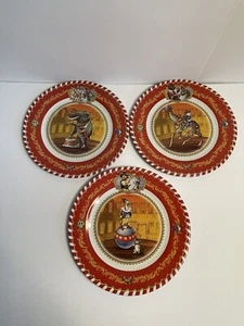 Restoration Hardware Circus Themed Set Of 3 Tin Plates - Stored Never Used B2 - Picture 1 of 8