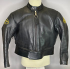 Vanson Leather Perforated Motorcycle Jacket Womens Size 20