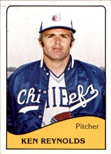 1979 Syracuse Chiefs TCMA #19 Ken Reynolds Trevose Pennsylvania PA Baseball Card