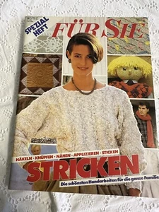 FÜR SIE 1/84 Patchwork häkeln sticken basteln nähen RARITÄT Anleitung - Bild 1 von 3
