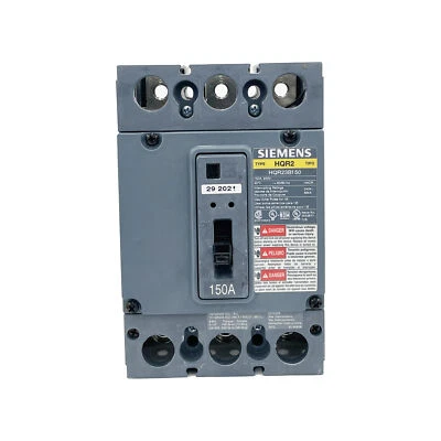 NIB - Siemens - HQR23B150 - Molded Case Circuit Breaker - 150A, 3-Phases, 240V - Image 1 of 4