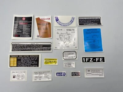 Juego de calcomanías para Toyota Land Cruiser FJ80 Foto 1 de 4