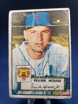 1952 Topps Baseball Low Grade Card Frank House #146 Detroit Tigers - Image 1 of 2