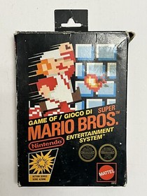 Super Mario Bros Game NES Nintendo Boxed 5 Screw Cartridge Original PAL Rare